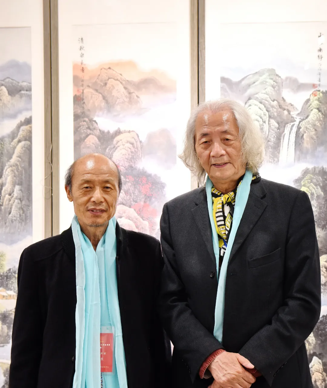 \"中国著名山水画家杜中良受邀参加“时尚经典•名家书画邀请展”\"